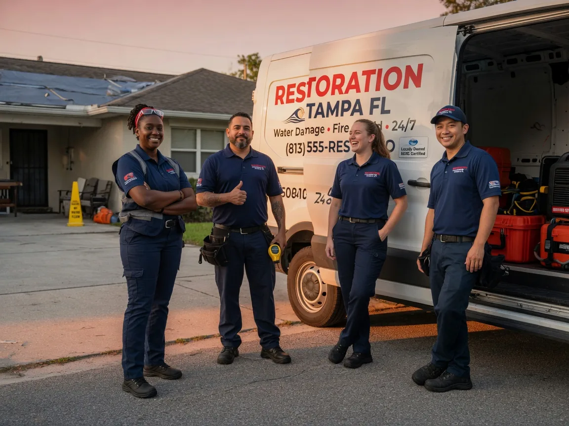Water Damage Restoration company in Columbus, WI