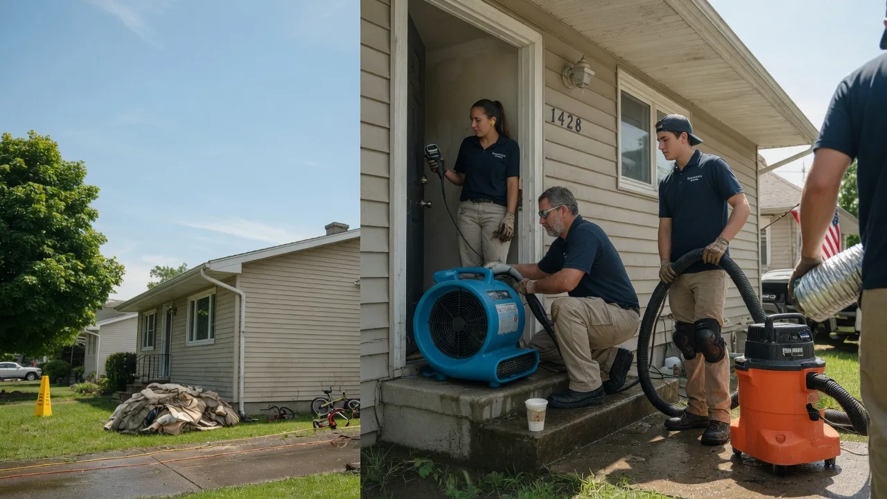 Water Damage Restoration in Columbus, WI near me
